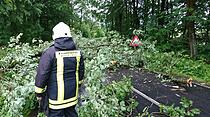 Unwetter bei Kirtorf