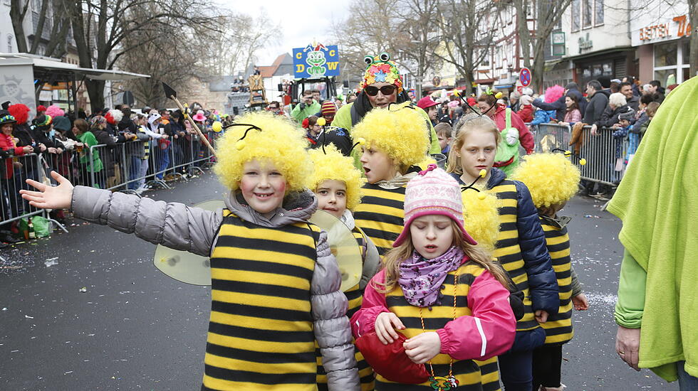 Faschingsumzug in Friedberg