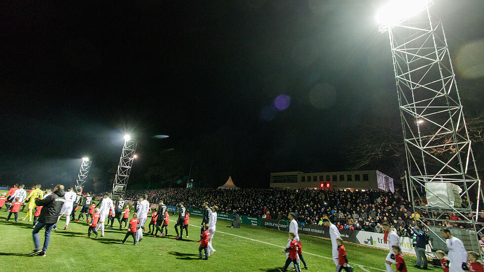 Pokalfieber im Waldstadion