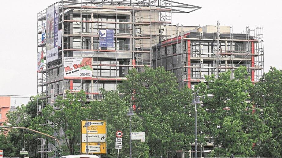 Baustellen in der Stadt Gießen