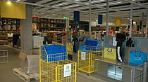 So sieht's kurz vor der Eröffnung in IKEA Wetzlar aus