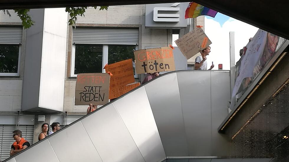 Demo Seebrücke