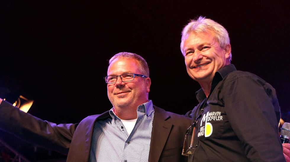 25 Jahre Marvin Dorfler Big Band im Zirkuszelt auf der Seewiese Friedberg