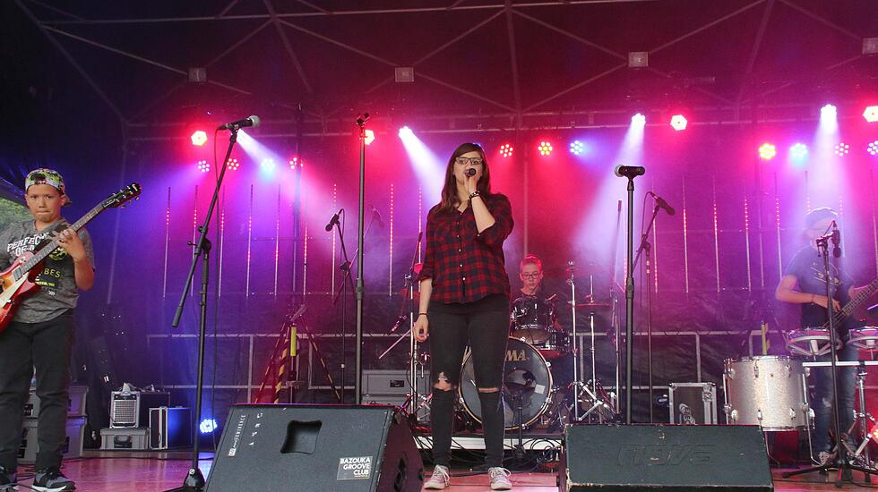 Rock im Sprudelhof  der Musikschule Bad Nauheim