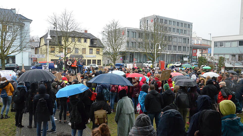 "Fridays for Future"-Demonstration in Friedberg