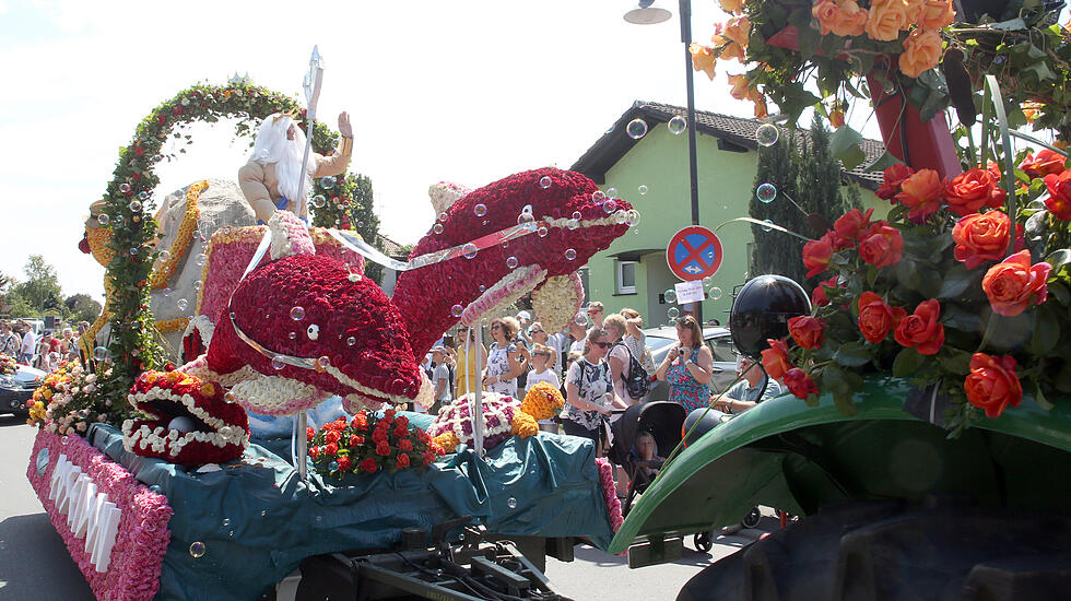 Rosenkorso in Steinfurth