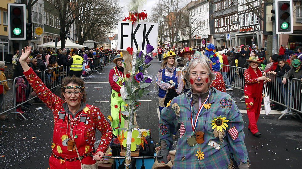 Faschingsumzug in Friedberg