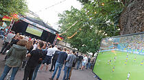 Public Viewing beim Deutschland-Spiel