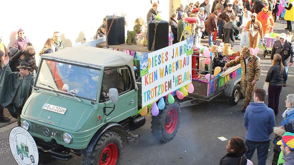 Faschingsumzug in Stammheim