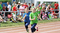 So war der erste Tag des Landeskinderturnfestes in Gießen