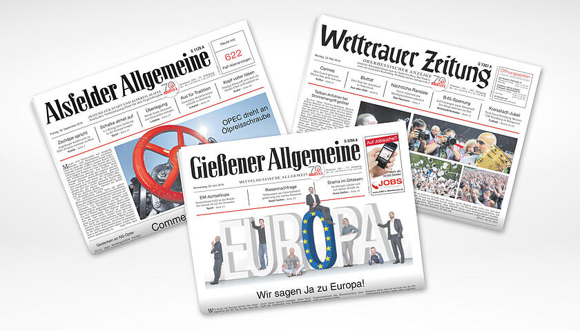 Abo Print tägliches Abo Symbolbild