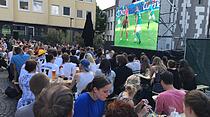 Public Viewing in Gießen: Deutschland gegen Südkorea