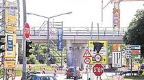 Baustellen in der Stadt Gießen