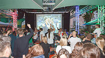 Public Viewing beim Deutschland-Spiel