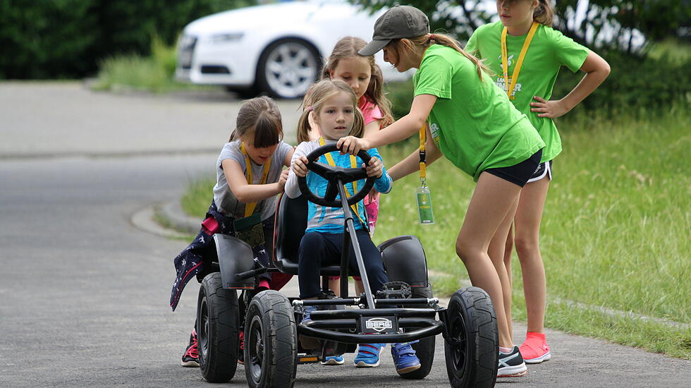 So war der erste Tag des Landeskinderturnfestes in Gießen