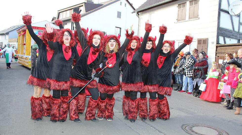 Faschingsumzug in Stammheim