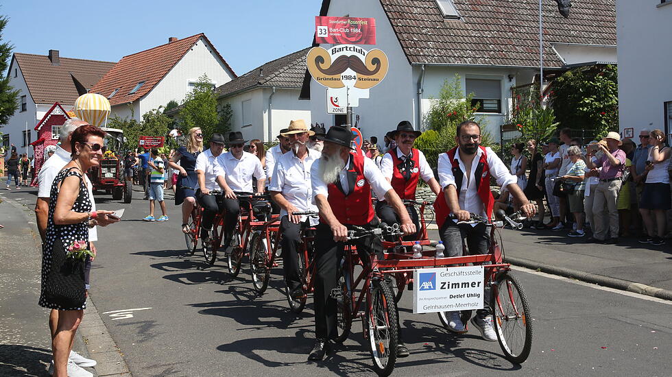 Rosenkorso in Steinfurth