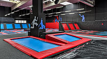 So sieht es im Trampolinpark Linden aus