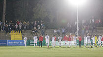 So lief das erste Flutlichtspiel des FC Gießen