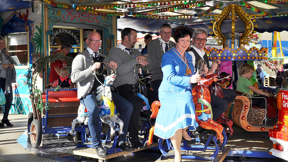 537. Gallusmarkt in Grünberg eröffnet