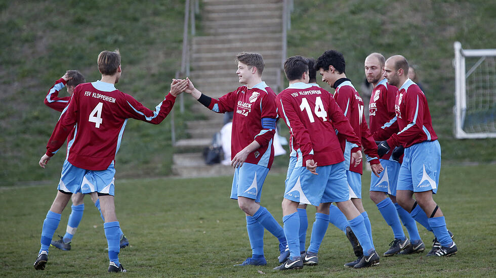 Torfestival beim Spiel FSV Kloppenheim - SSV Heilsberg