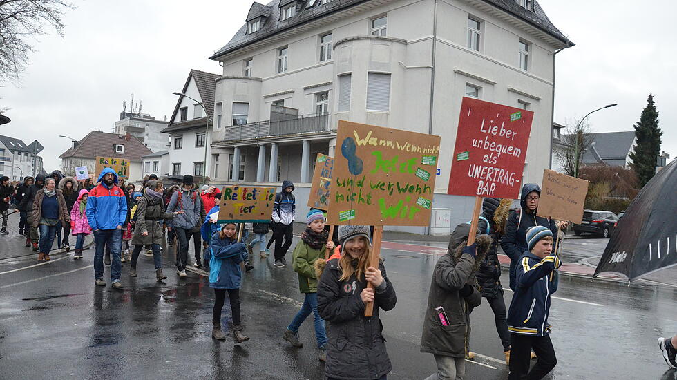 "Fridays for Future"-Demonstration in Friedberg