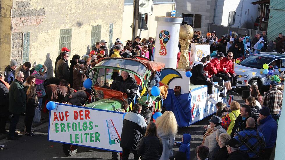 Faschingsumzug in Stammheim