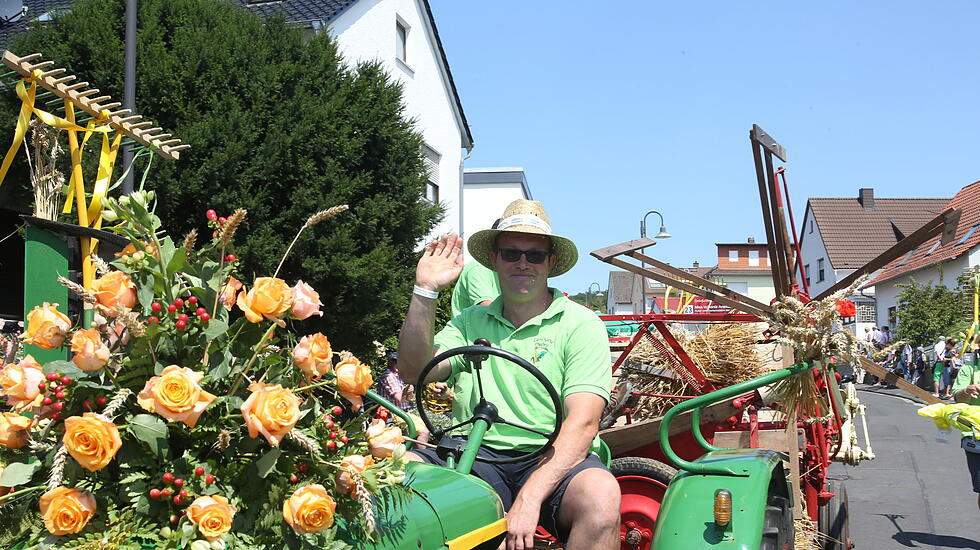 Rosenkorso in Steinfurth