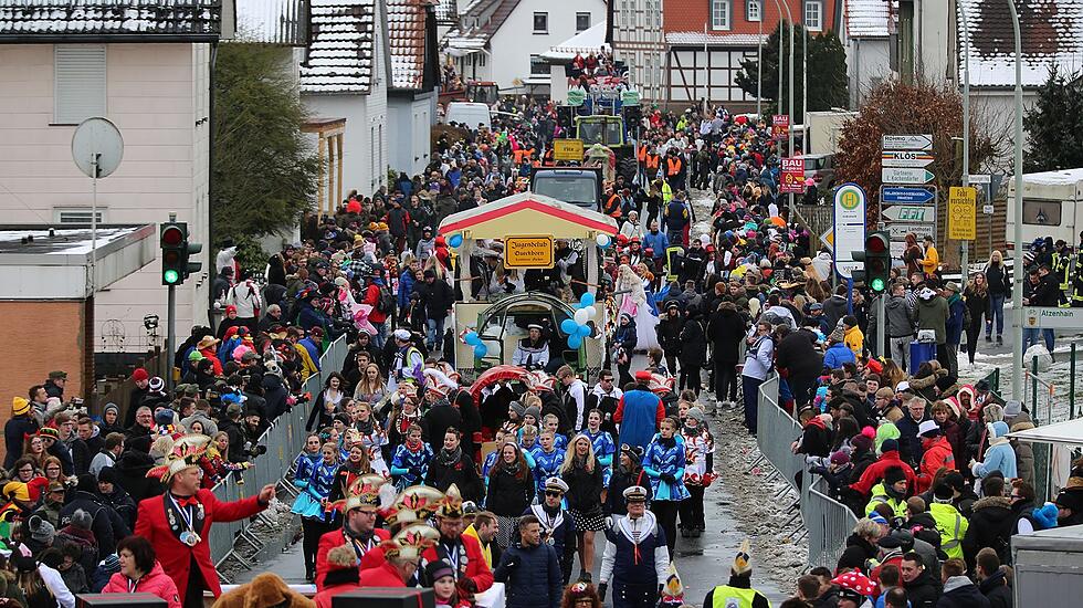 Die schönsten Bilder vom Fastnachtsumzug in Mücke
