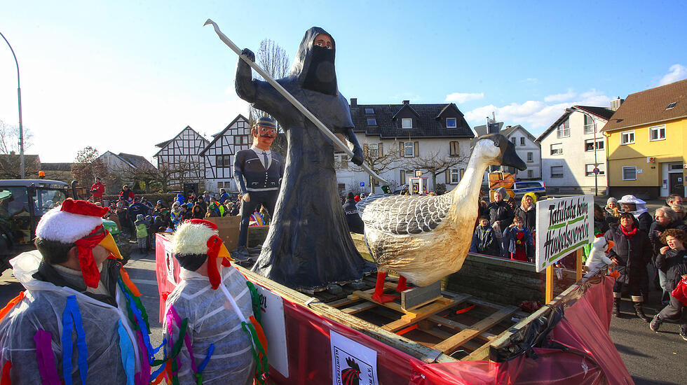 Der Umzug Heuchelheim ist ein jährliches Highlight im Kreis Gießen