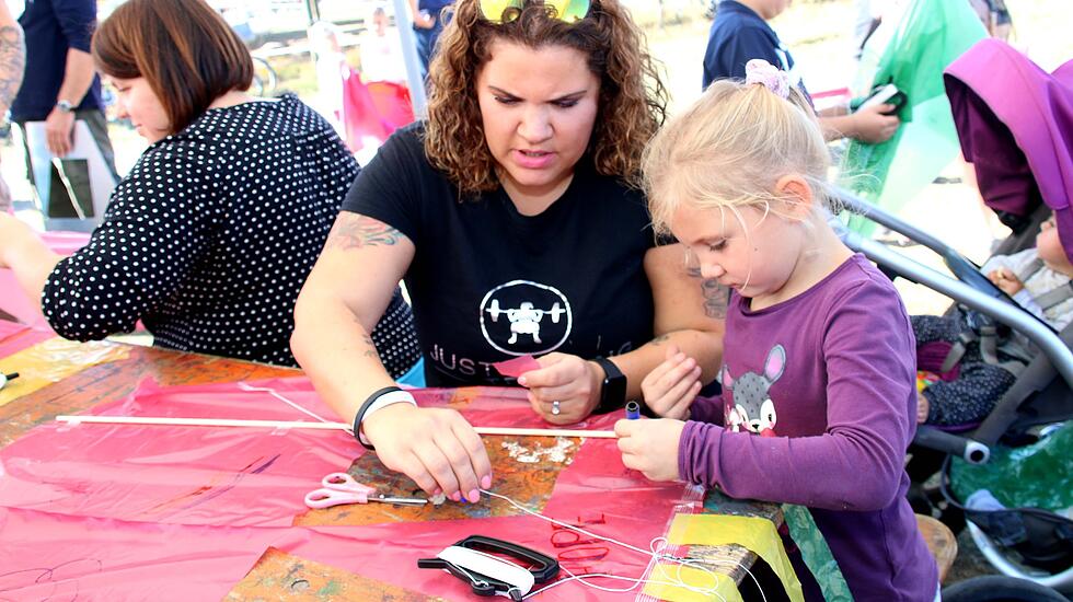 Drachenfest zwischen Friedberg und Bad Nauheim