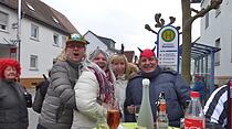"Hasenspringer"-Umzug und Party in Rosbach