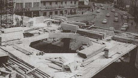 1968: Elefantenklo und Fu&szlig;g&auml;ngerzone Gie&szlig;en entstehen