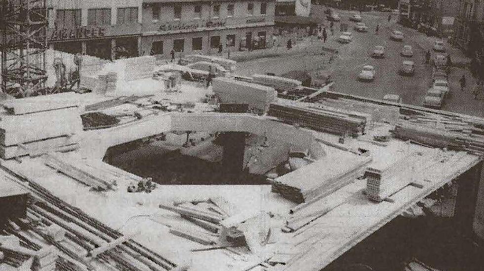 1968: Elefantenklo und Fußgängerzone Gießen entstehen
