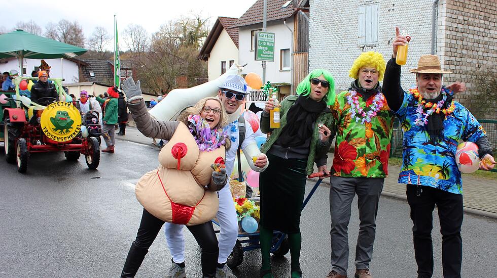 Faschingsdienstag im Kreis Gießen: Die Bilder aus dem Kreis Gießen
