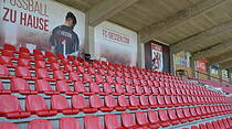 So sieht das Waldstadion vor dem Start aus