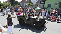 Rosenkorso in Steinfurth