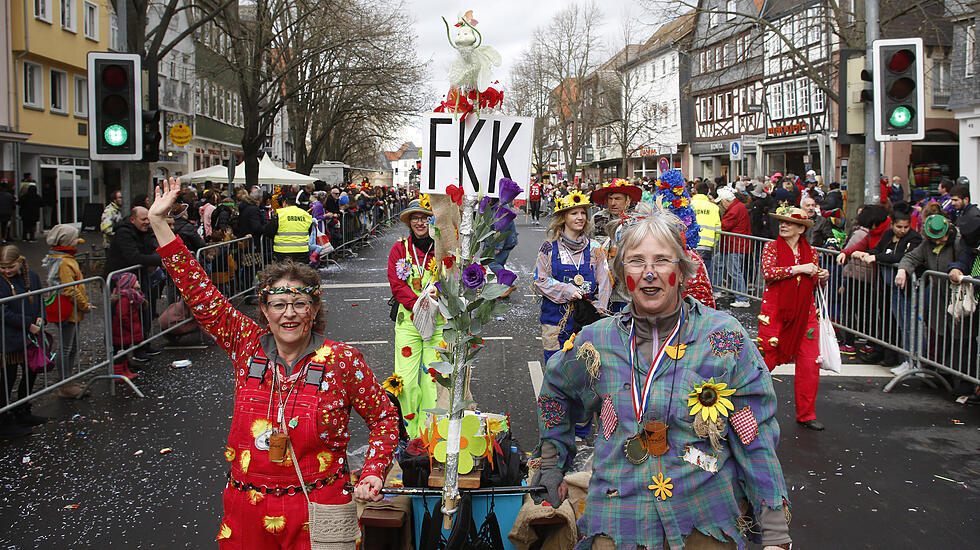 Faschingsumzug in Friedberg