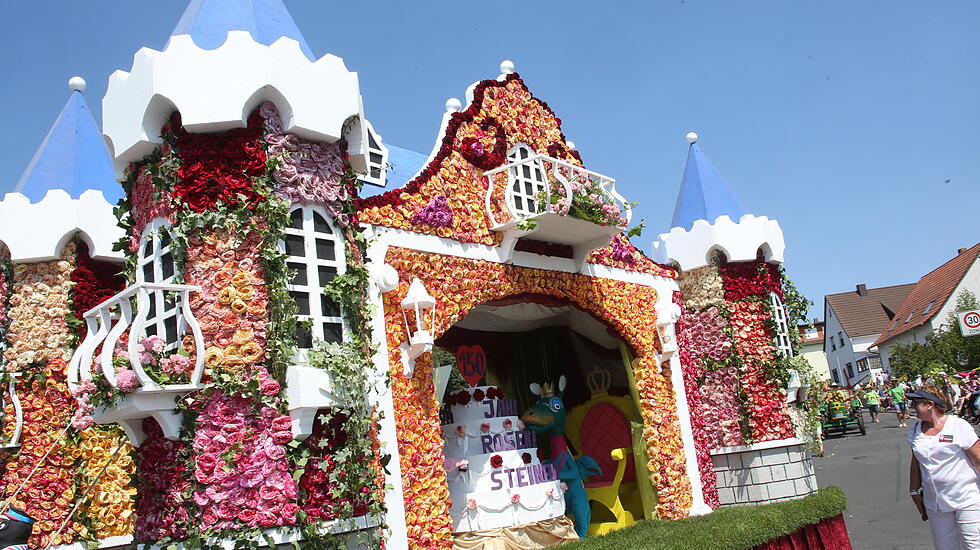 Rosenkorso in Steinfurth