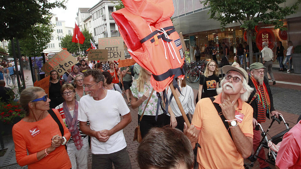 Demo Seebrücke