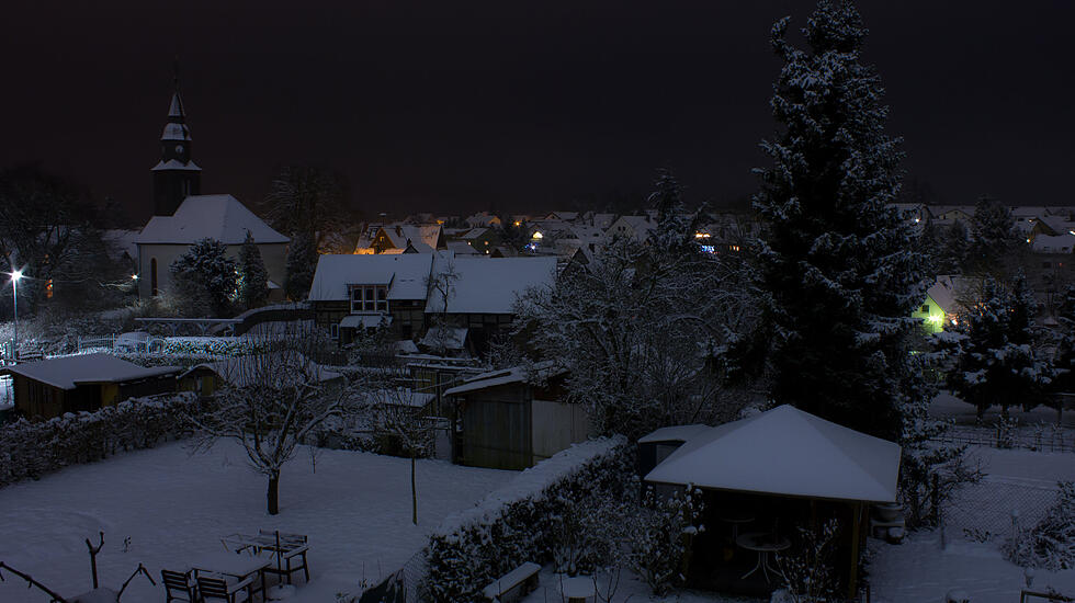 So war der Schnee-Advent in Hessen