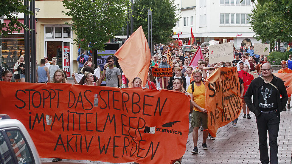 Demo Seebrücke