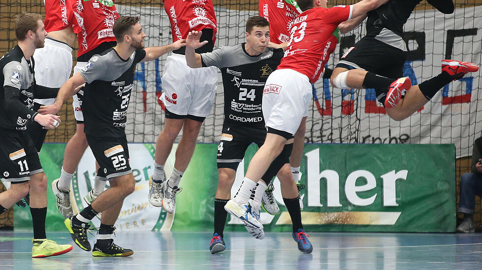 TV Hüttenberg gegen HC Elbflorenz