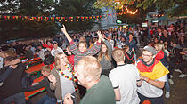 Public Viewing beim Deutschland-Spiel