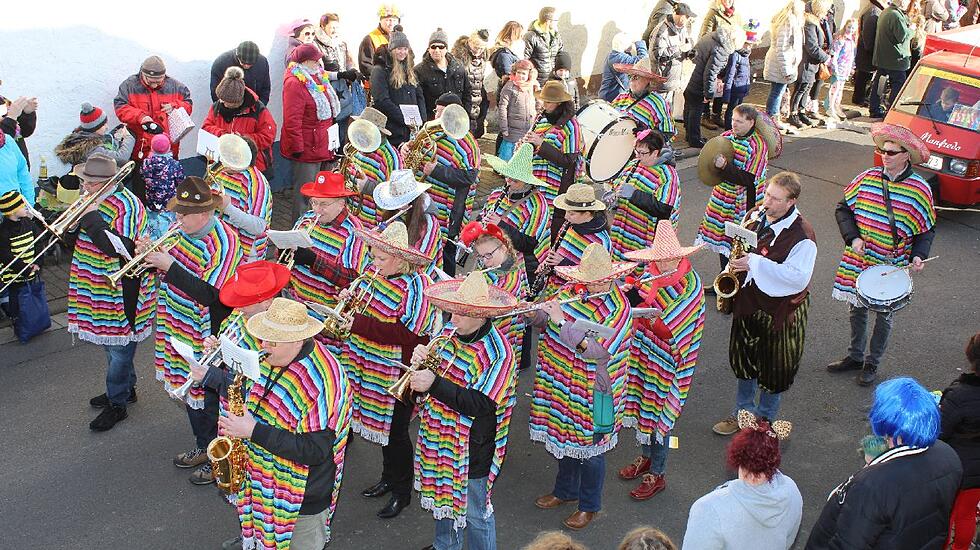 Faschingsumzug in Stammheim
